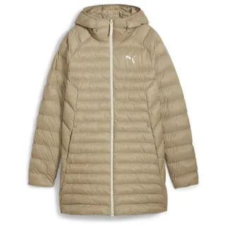 Puma PackLITE Primaloft Long Hooded Jacket Beige S