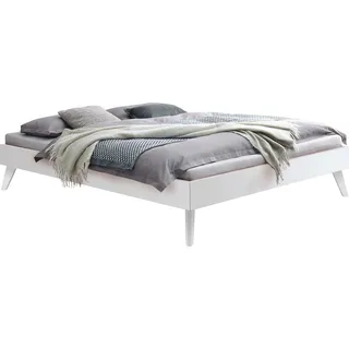 Hasena Bett Calvari 90 x 200 cm Holz Weiß