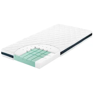 Kindermatratze Matratze CUBIX BT 120x60 cm weiß weiß