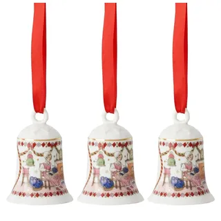 Hutschenreuther 3 Porzellan Weihnachtsglocke Glocke 2026 mit Originalverpackung