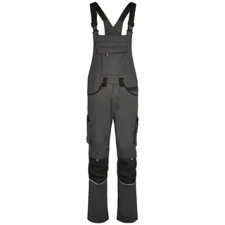 Hans Schäfer Workwear Arbeitslatzhose Professional Latzhose  - Grau - Gr: 48 grau 48