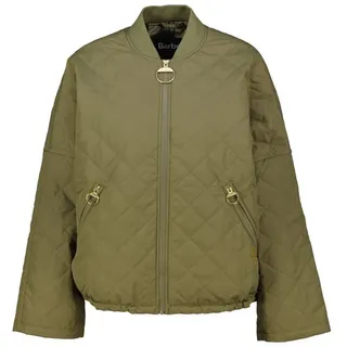 Barbour Blouson Damen Blousonjacke EMLYN QUILTED Relaxed Fit (1-St) grün 40