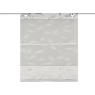 Home Wohnideen Magnetrollo Bambus 130 x 100 cm grau