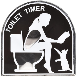 5 Minuten Toilette Sanduhr Timer, Toilet Timer, Kinder Bürsten Timing Tool, Kreative Toilette Hocker Sanduhr, Hausgarten Home Decor Spielzeug,lustige Geschenke für Frauen, Mama(Frau)