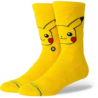 STANCE PIKACHU BOLT CREW Socken 2027 yellow - 38-42