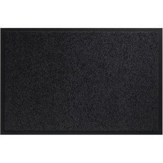Hamat, Fussmatte, Fußmatte waschbar schwarz Polyamid L600xB900xS8mm