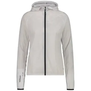CMP Damen Windbreaker Fix Hood Größe 40 in Silber Bianco