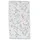 Les Fleurs Handtuch 55 x 100 cm weiß
