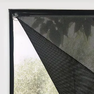 SCHRLING Fensterschirm ohne Bohren, kabellos, lichtfilternd, transparent, temporärer Schatten zum Filtern von Blendung, 99,1 cm B x 160 cm L, mit Saugnäpfen, für Wohnzimmer, Schlafzimmer