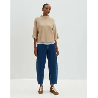 Someday Damen Barrel | Barrel Jeans CELLMA Mid Rise aus nachhaltigem Baumwoll Mix Dark Dynamic Blue, 34