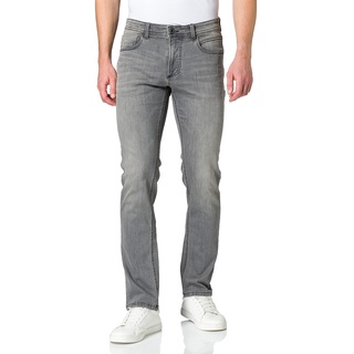 camel active Herren Regular Fit 5-Pocket Organic Cotton Jeans 30 Grau menswear-38/30