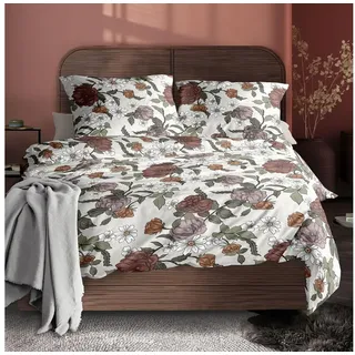 IRISETTE Wave 8625 Floral Kupfer 135 x 200 cm + 80 x 80 cm