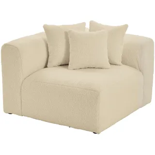 Livetastic Sofaelement Bloom, Beige, Textil, 1-Sitzer, 115x70x115 cm, Made in EU, erweiterbar, Rücken echt, individuell planbar, Wohnzimmer, Sofas & Couches, Sofas, Modulsofas