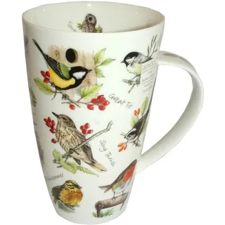 Dunoon Tasse Henley Birdlife 600ml Vogel Becher
