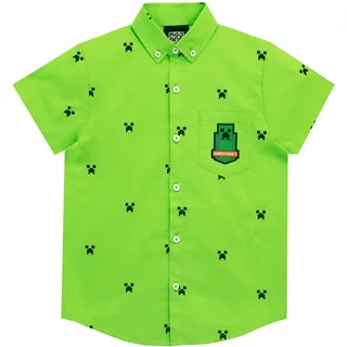 Minecraft Jungen Creeper Hemd - 152