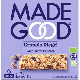 made good MadeGood Müsliriegel Gemischte Früchte bio (6St)