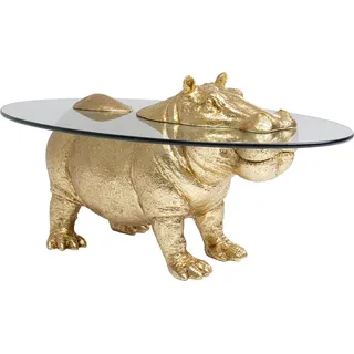 Kare Hippo Gold Glas 80 x 37 cm