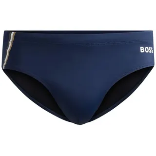 BOSS Herren Brief John Badehose aus Jersey mit Signature-Streifen und Logo - XXL
