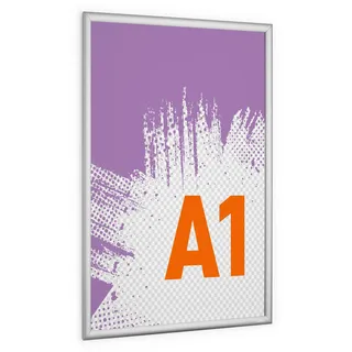 Durable Klapprahmen A1 silber, 506023