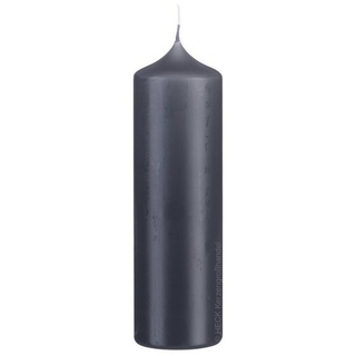 Kopschitz Kerzen Stumpenkerze Altarkerzen Grau 250 x Ø 60 mm, 6 Stück