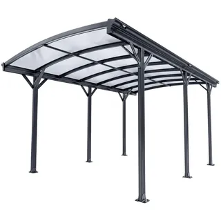 Juskys Carport 5 x 3 m mit Bogendach
