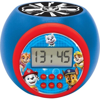 Lexibook, Wecker, Paw Patrol Projector Alarm Clock with Timer (RL977PA)