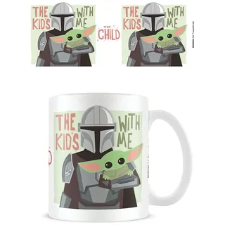 Tasse Star Wars - Lizenz Tassen - The Mandalorian - The Kids With Me
