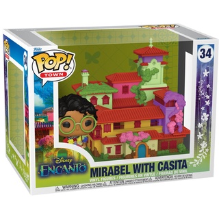 Encanto - Disney Sammelfiguren - Mirabel with Casita (Pop! Town) Vinyl Figur 34   - Lizenzierter Fanartikel - Standard