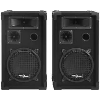 vidaXL Professionelle HiFi-/Bühnen-Lautsprecher Passiv 2 Stk. 800 W