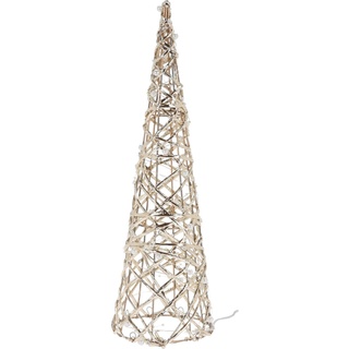 Home & Styling Weihnachtsbaum aus Metall, 20 LED, 40 cm