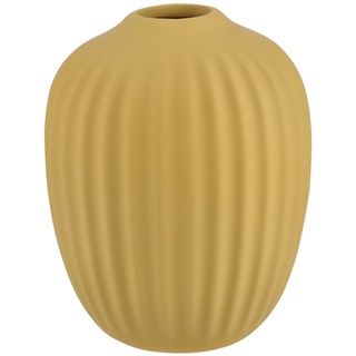 Vase ¦ gelb ¦ Steinzeug ¦ Maße (cm): H: 10,2  Ø: 8