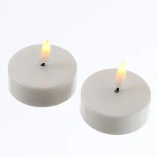 441 LED Maxi Teelichter 5,8 cm 2 St. weiß