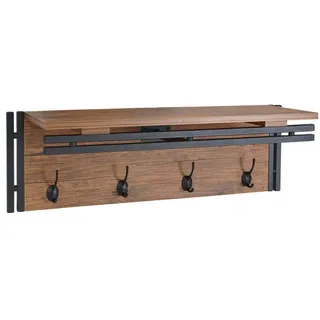 MCW Wandgarderobe MCW-A27 75 x 24 x 24 cm Eiche