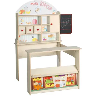 Roba Verkaufsstand, Natur, Holzwerkstoff, 89x114.5x74.5 cm, Spielzeug, Kinderspielzeug, Kaufladen & Zubehör