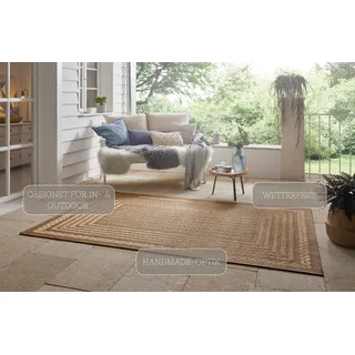 Northrugs Teppich »Limonero«, rechteckig, 6 mm Höhe, In-& Outdoor, Flachgewebe, Sisal Optik, Skandi, Garten, Wohnzimmer