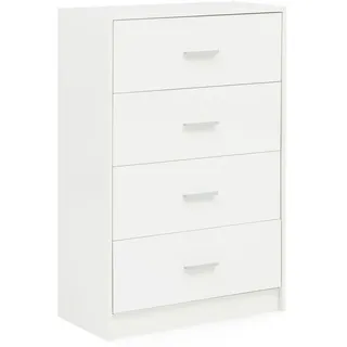 KADIMA DESIGN Hochglanz Sideboard 60 x 90 x 30 cm Weiß