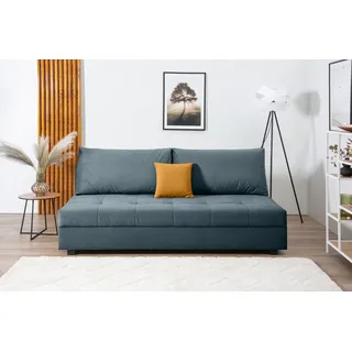 Collection AB Schlafcouch Federkern 2-Sitzer Blau