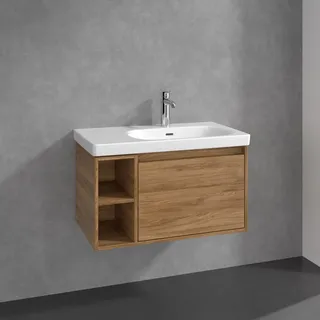 Villeroy & Boch Waschtischunterschrank 1 Auszug 77,2 x 43,6 x 43,9 cm Kansas Oak