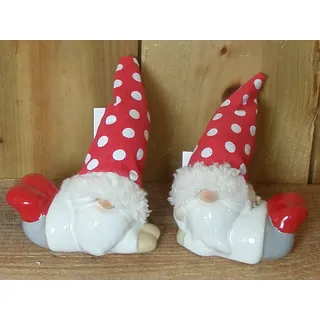 Santa Drini im Set, Weihnachtswichtel, 2-fach sortiert