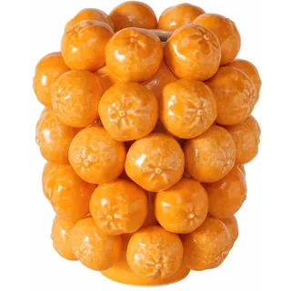 BOLTZE Vase Orange Ø 20 cm Keramik