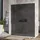 Walk-In-Dusche 160 x 200 cm EX101 graues Glas 10 mm