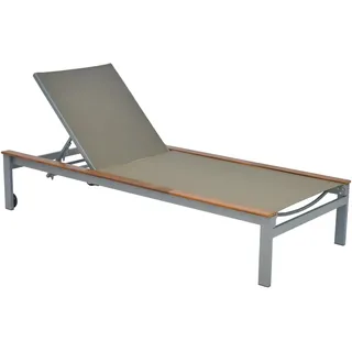 Merxx Naxos Sonnenliege 200 x 198 x 103 cm Beige