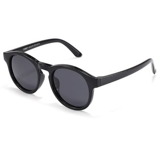 PACIEA Sonnenbrille Kinder 0-3 Jahre mit Band 100% UV400 Schutz Polarisierter Sport schwarz
