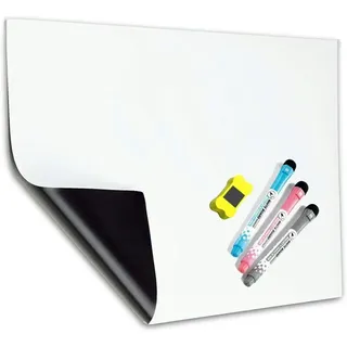Tigrezy – Magnetische A3-whiteboard-tafel (42 X 30 Cm) – Umweltfreundliche Pet-folie – 100.000 Mal Abwischbar – Inklusive 3 Markern Und 1 Schwamm