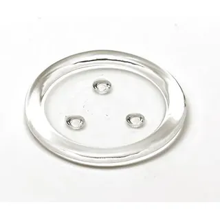 Vilaverde 49408 Glas Kerzenteller ø10,5cm klar