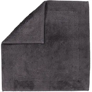 CAWÖ Badteppich Luxus grau 60 x 60 cm