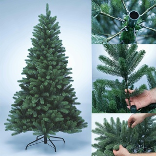 XENOTEC Weihnachtsbaum 180cm –naturgetreu – künstlicher Weihnachtsbaum – im Spritzgussverfahren hergestellt – unechter Tannenbaum – PE-Weihnachtsbaum