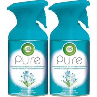 Air Wick Pure Premium-Duftspray Duo, Frühlingsfrische, 3er Pack (3 x 2 Stück)