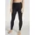 Leggings Damen Gr XXS 32/34 N-Gr schwarz ws schwarz Feinripp Obermaterial 70 Wolle 30 Seide unifarben normal lang Hosen Leggings wärmend elastisch Feinripp-Qualität atmungsaktiv weich