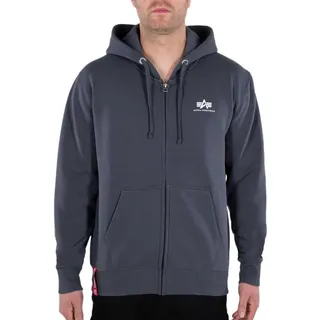 Alpha Industries Basic Zip Hoodie Herren grau XL